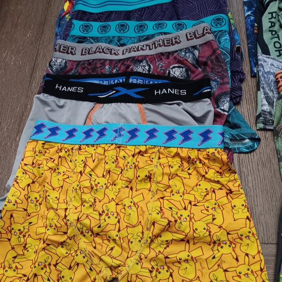 Hanes Other - 7 Pair Kids Boxer Briefs